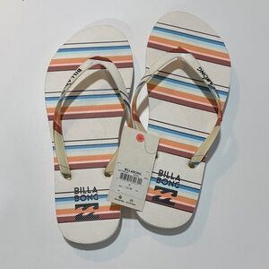 Billabong Multicolor Striped Sandals